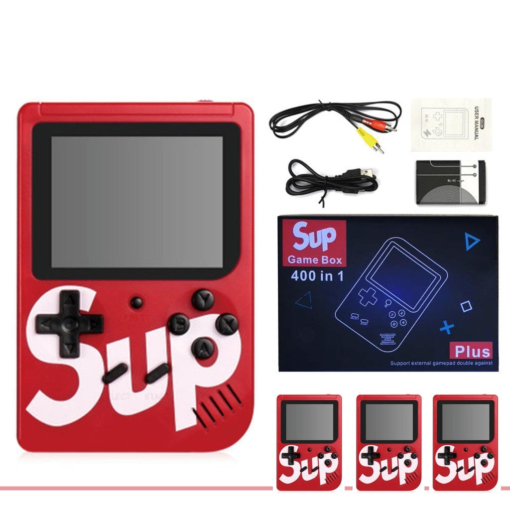 Mini Console Gioco Sup Plus 400 in 1 Videogiochi Classici Retro Portatile