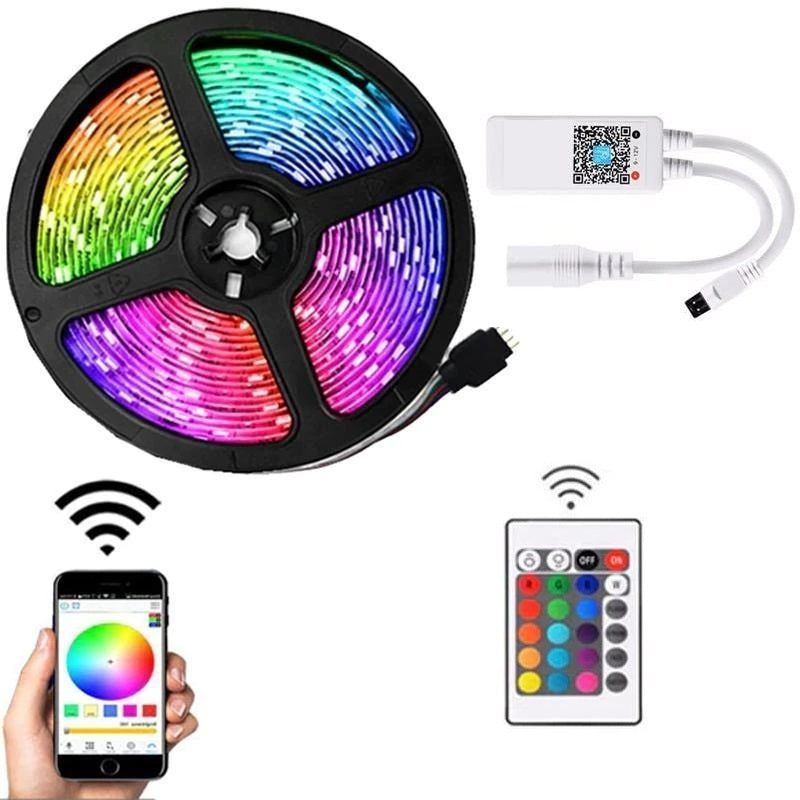 Striscia LED RGB Smart con connessione wifi - 10 m