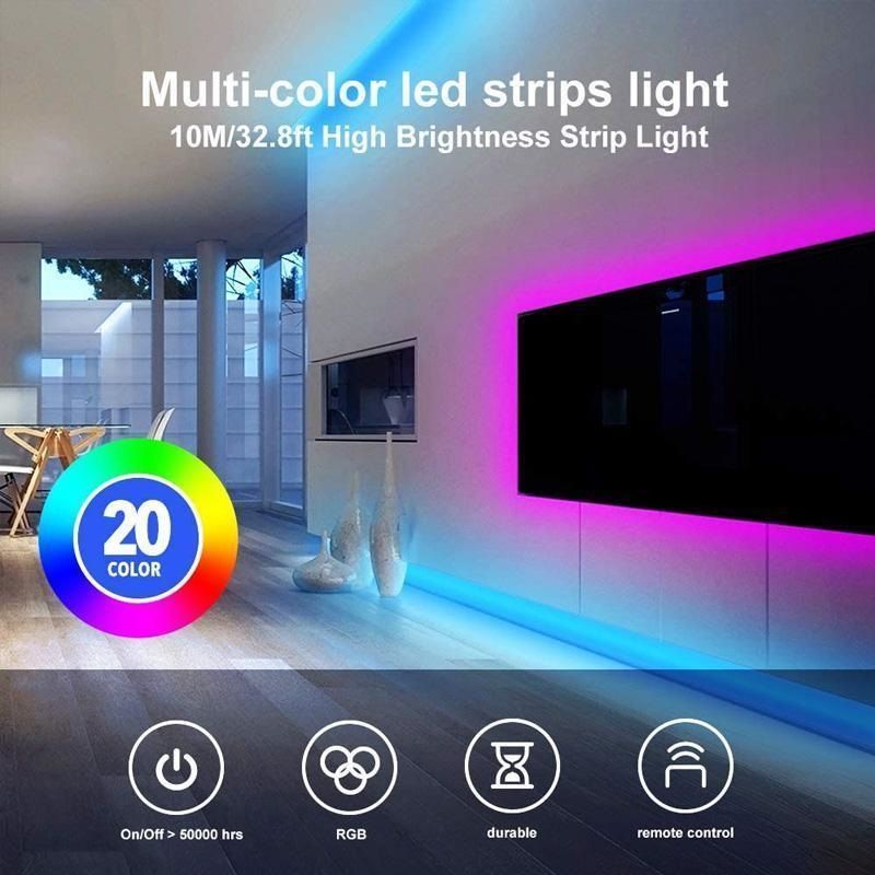 Striscia LED RGB Smart con connessione wifi - 10 m