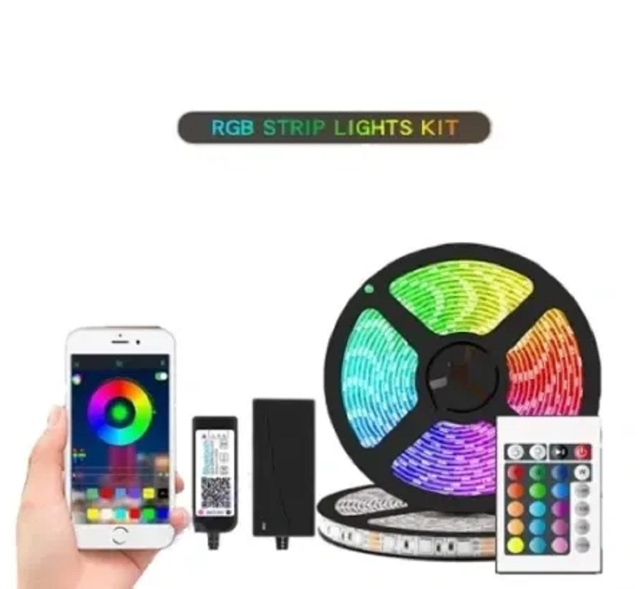 Striscia led rgb smart 5M con app wifi modellabile